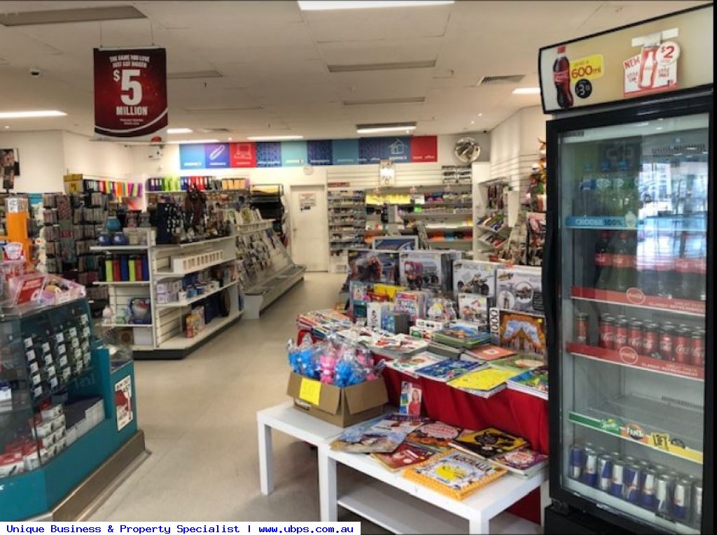 Only newsagent with lotto in shopping centre