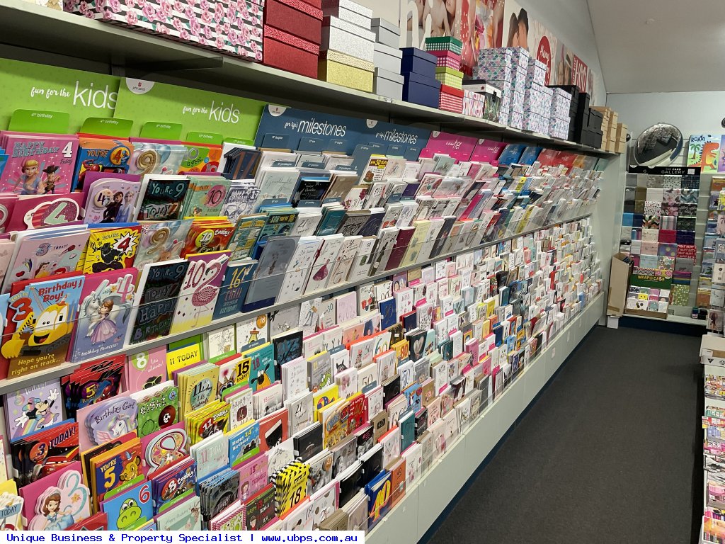 Well presented news/lotto/gift shop in a neighbourhodd shopping centre