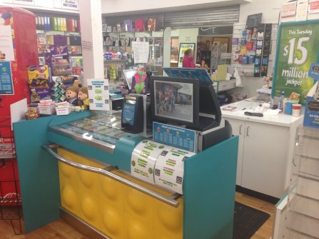 Lotteries & Newsagency & Post Office - Free Spending Area